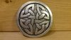 Gürtelschnalle / Buckle Moriner, altsilber