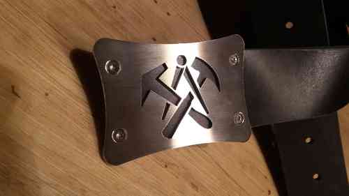 Gürtel mit Edelstahlschließe Dachdecker