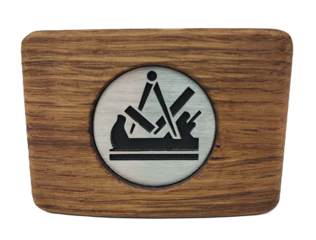 Koppelschloss Holz Mooreiche/Räuchereiche Tischler/Schreiner