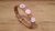 Lederarmband hellbraun mit 3 Schiebeperlen