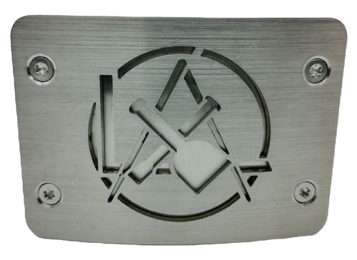 Koppelschloss aus Edelstahl Steinmetz