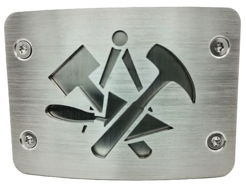 Koppelschloss aus Edelstahl Maurer