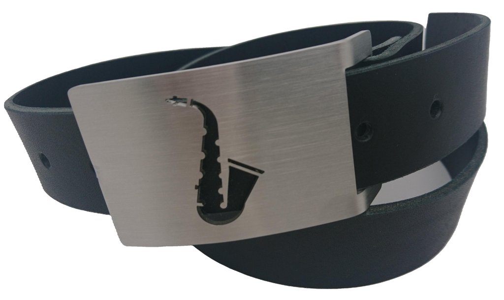 Gürtel Saxophon Edelstahl