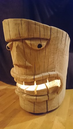 Holzfigur "Fridolin" mit Beleuchtung\\n\\n04.12.2019 22:11